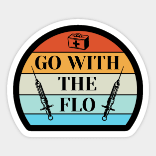 Nurse Practitioner - Florence Nightingale Go With The Flo Sticker